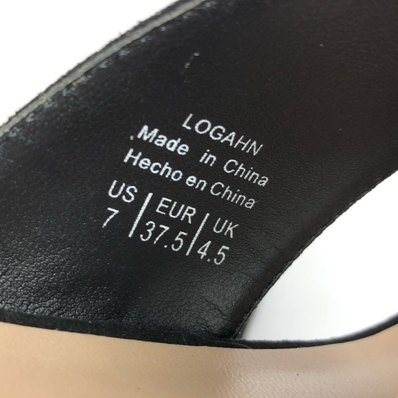 Mix No.6 Logahn Platform Suede Open Toe Mule Shoe Size 7 - Picture 10 of 13